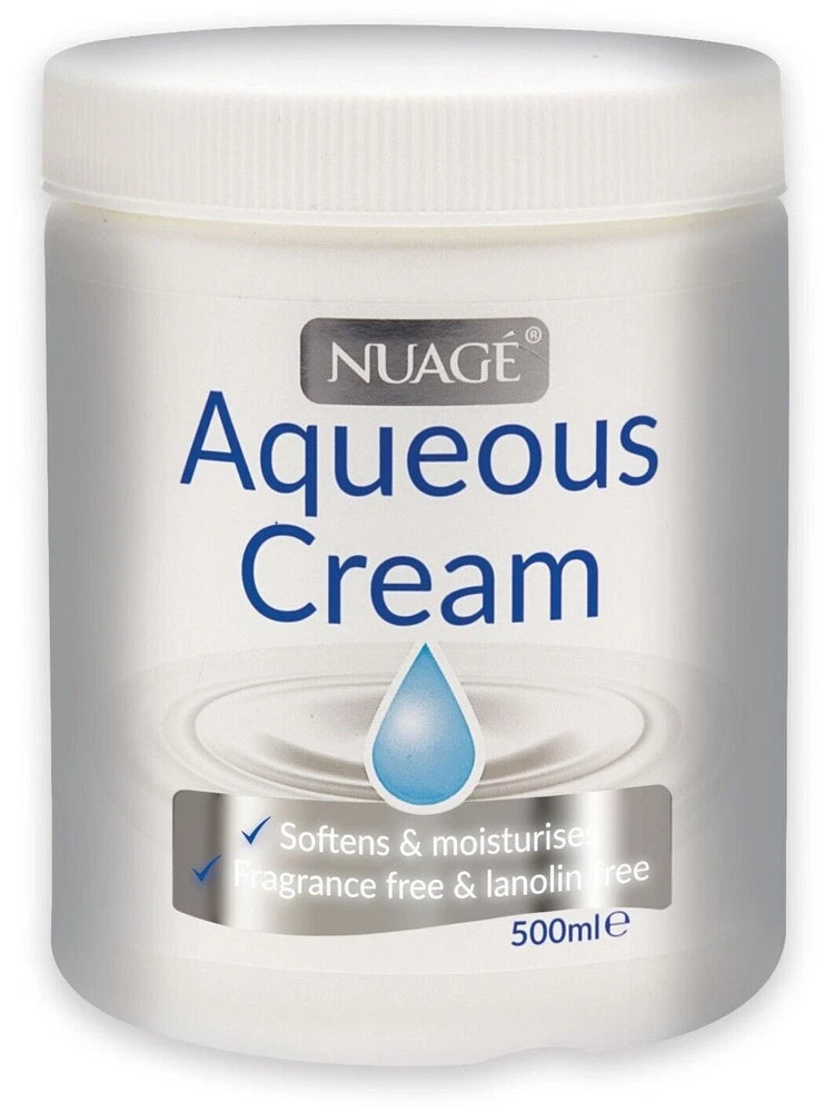 AQUEOUS MOISTURISING CREAM LOTION 500ML RELIEF OF DRY DRY SKIN FRAGRANCE FREE
