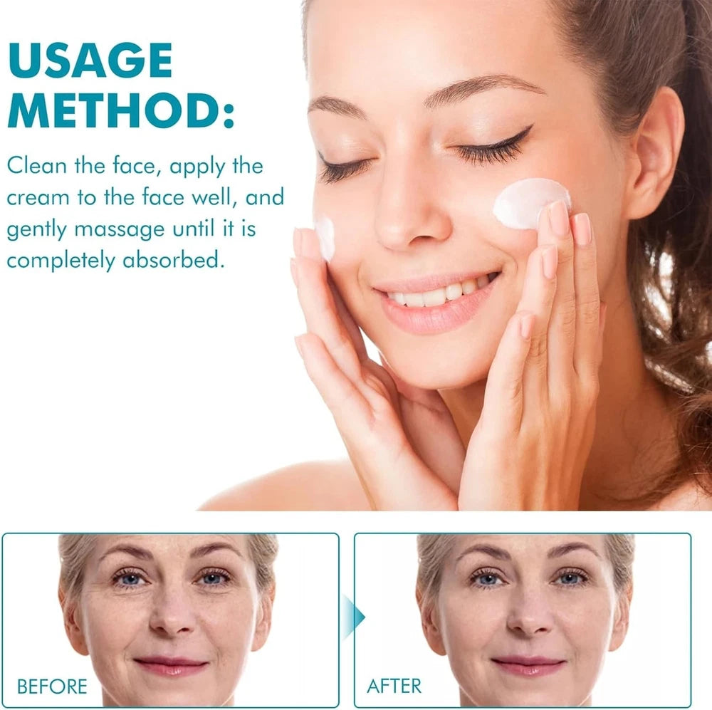 Anti Ageing Wrinkle Collagen FACE LIFT CREAM Hyaluronic Acid & Retinol