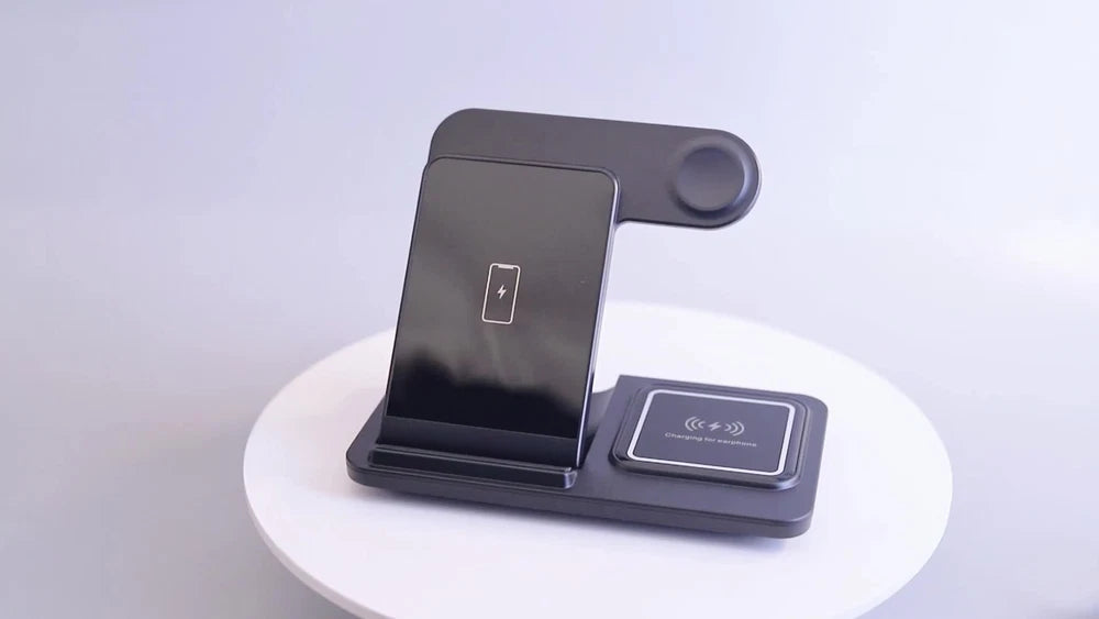 3in1 Wireless Charger Dock Charging Stand For Apple Watch Ultra 9 8 iPhone 16 15
