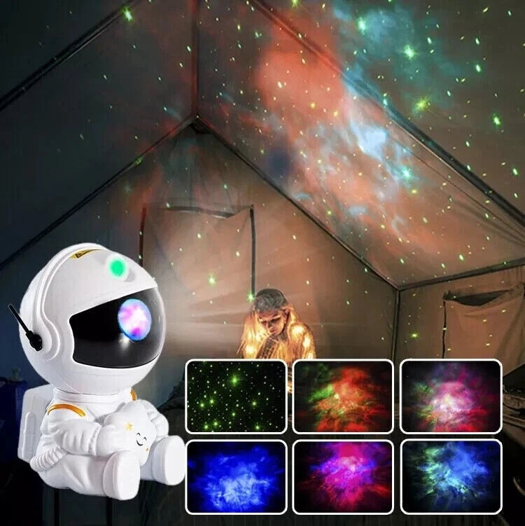 Astronaut Galaxy Projector Starry Star Sky Night Light Nebula Remote Projection