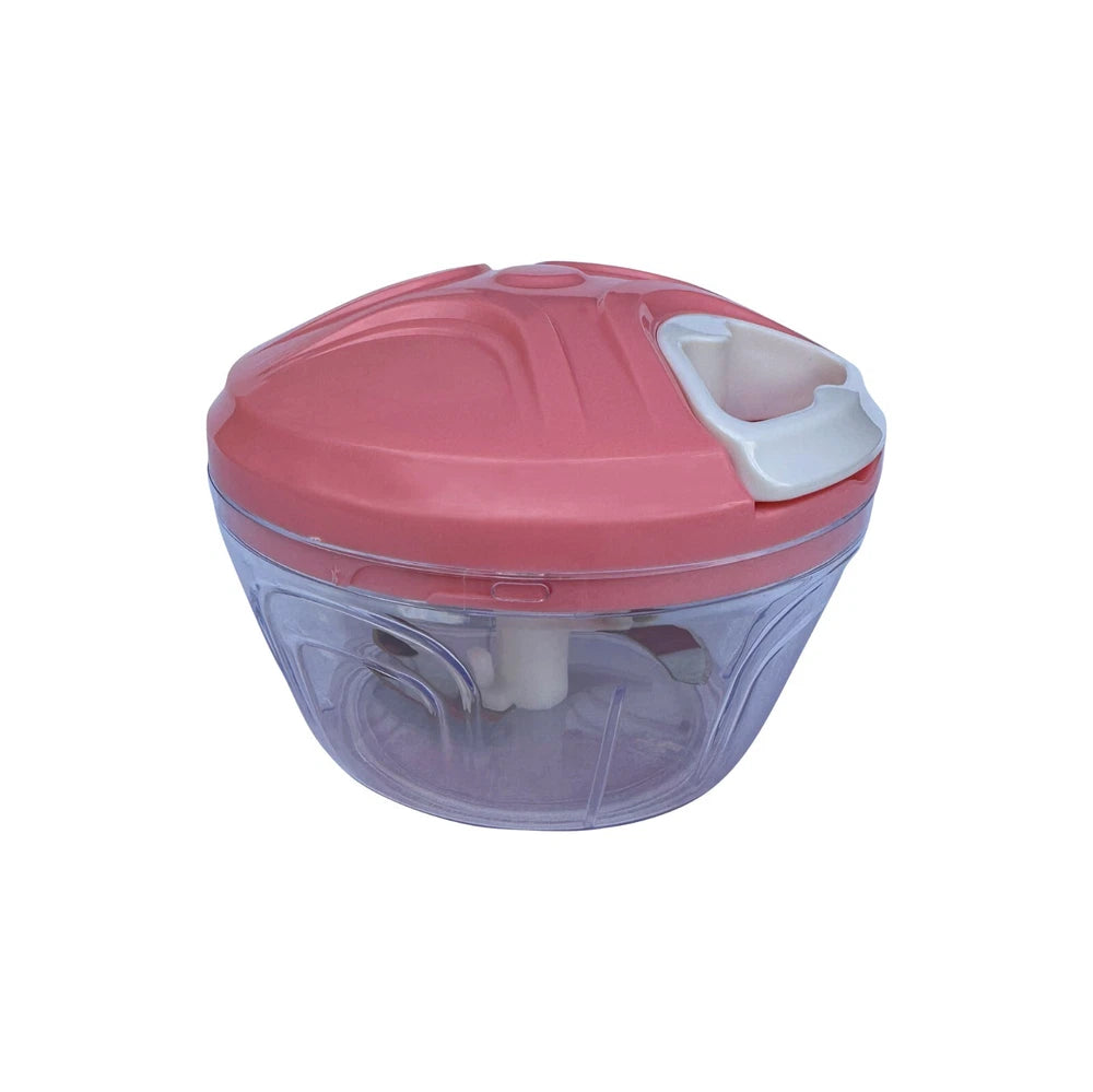 Vegetable Chopper Manual Pull Rope Vegetable Cutter Food Hand Held Dicer Slicer