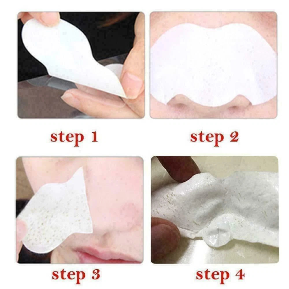 10pcs Nose Pore Strips Blackhead Removal Unclog Pores Smooth Deep Cleansing NEW