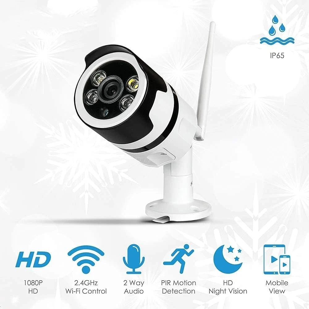 WIFI Outdoor Wireless IP HD Camera CCTV Smart Home Security IR Night Vision
