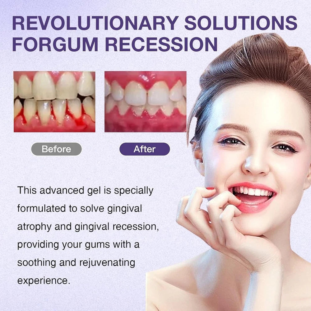 3 Pcs Gum Repair Gel, Mullein Gum Repair Gel, Mullend Gum Repair Cleaning Stain