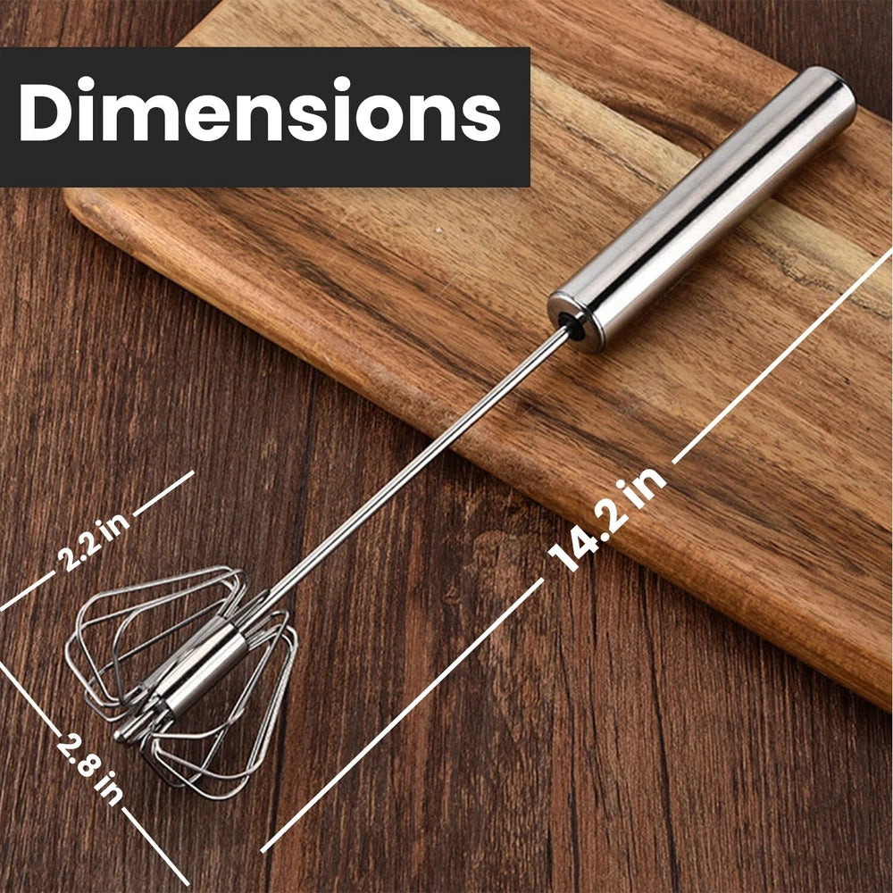 AEX Egg whisk Beater shaker Mini Hand Push Beater Milk Drink Mixer Kitchen Tool