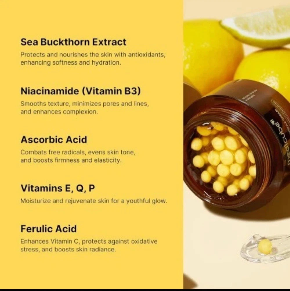 Medicube Deep Vita C Capsule Cream, Glow Hydration, Dark Spots 54g/1.94 Fl oz