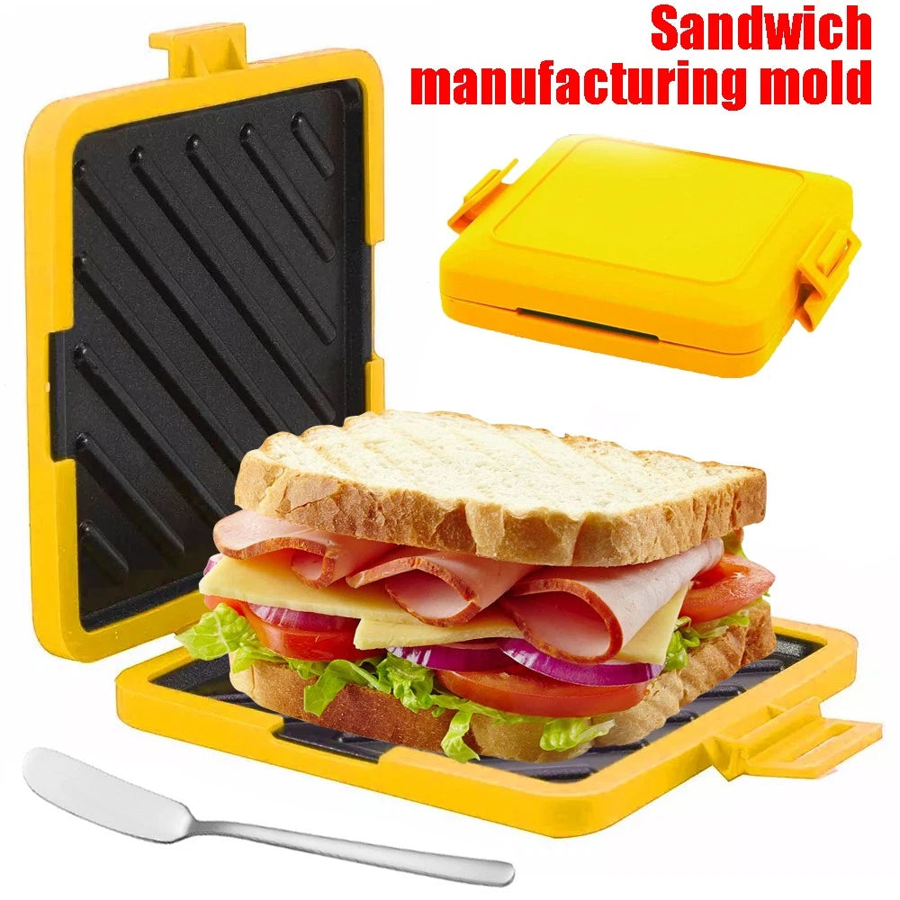 Toasted Sandwich Maker Microwavable Machine Waffle Maker Microwave Oven Toastie