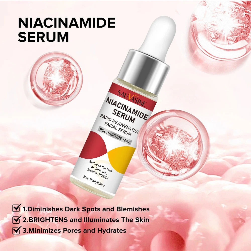 Brightening Serum Vitamin C + Niacinamide & Hydrating Hyaluronic Acid Anti Aging