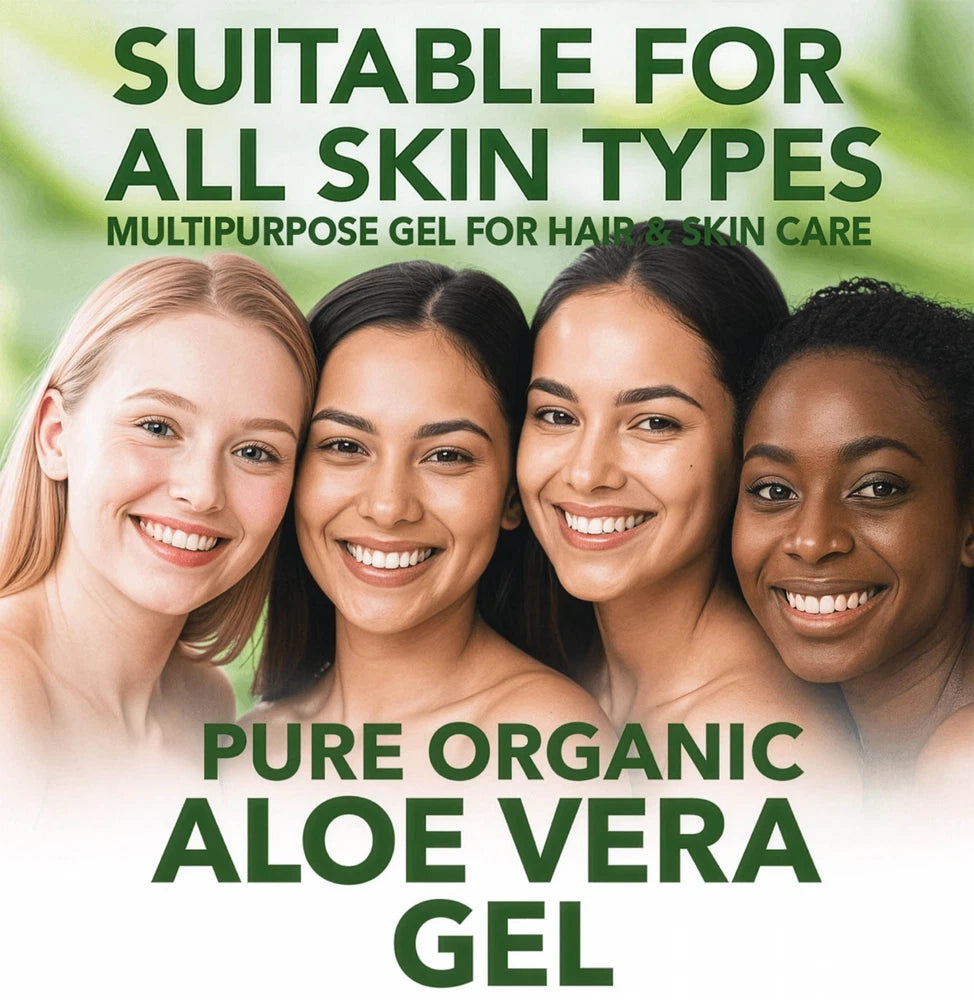 1kg Aloe Vera Gel 99% Naturally Bio-Active Natural Organic Soothing Hair & Skin