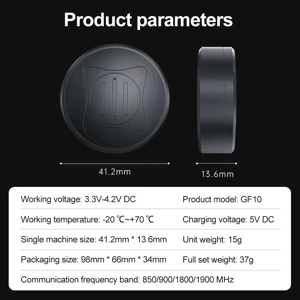 Mini GPS Car Tracker Universal Magnetic Vehicle Bike Tracking Device Wireless UK