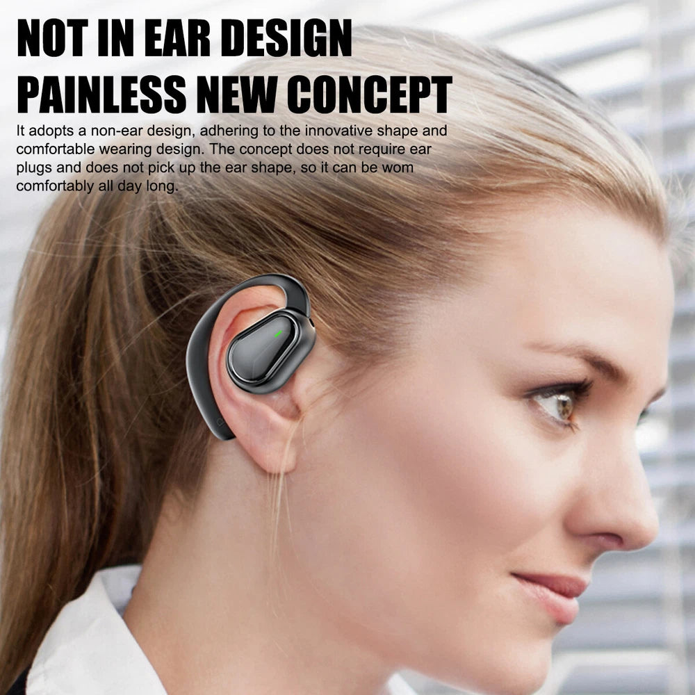 TWS Wireless Bluetooth Headphones Earphones Earbuds Ear-hook For iPhone Samsung