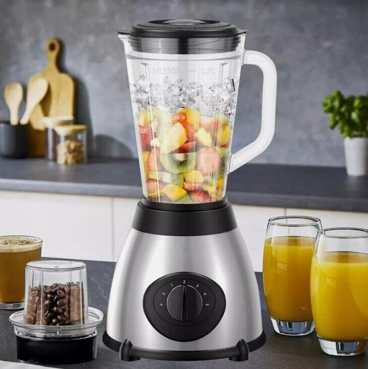 1.5L Blender Smoothie Maker Ice Crusher Mixer Milk Shake Fruit Juicer Vegetables