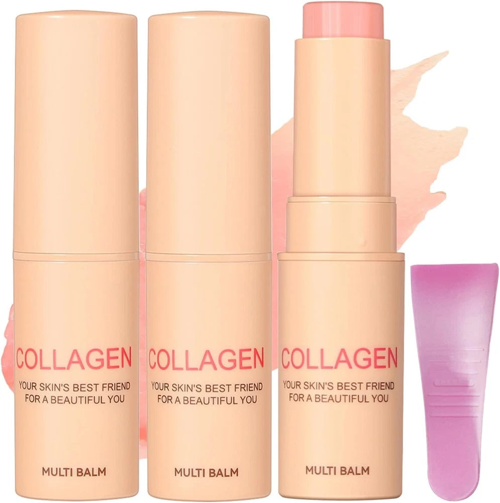 Pure Collagen Wand 2 Pcs Collagen Stick for Face 14g Multi Skincare