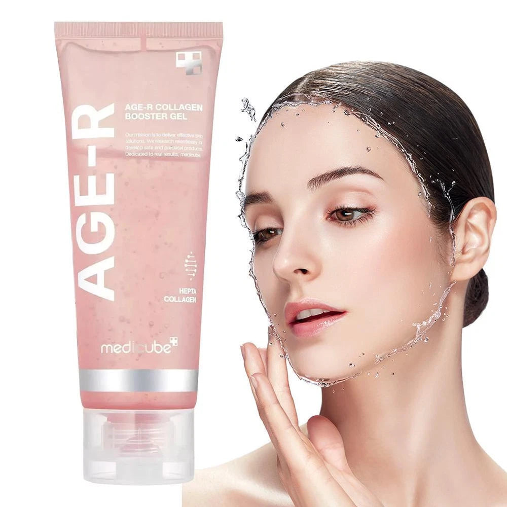 Collagen Infused Gel Cream Anti Aging Moisturizer for Youthful Glow 100g KQ]]