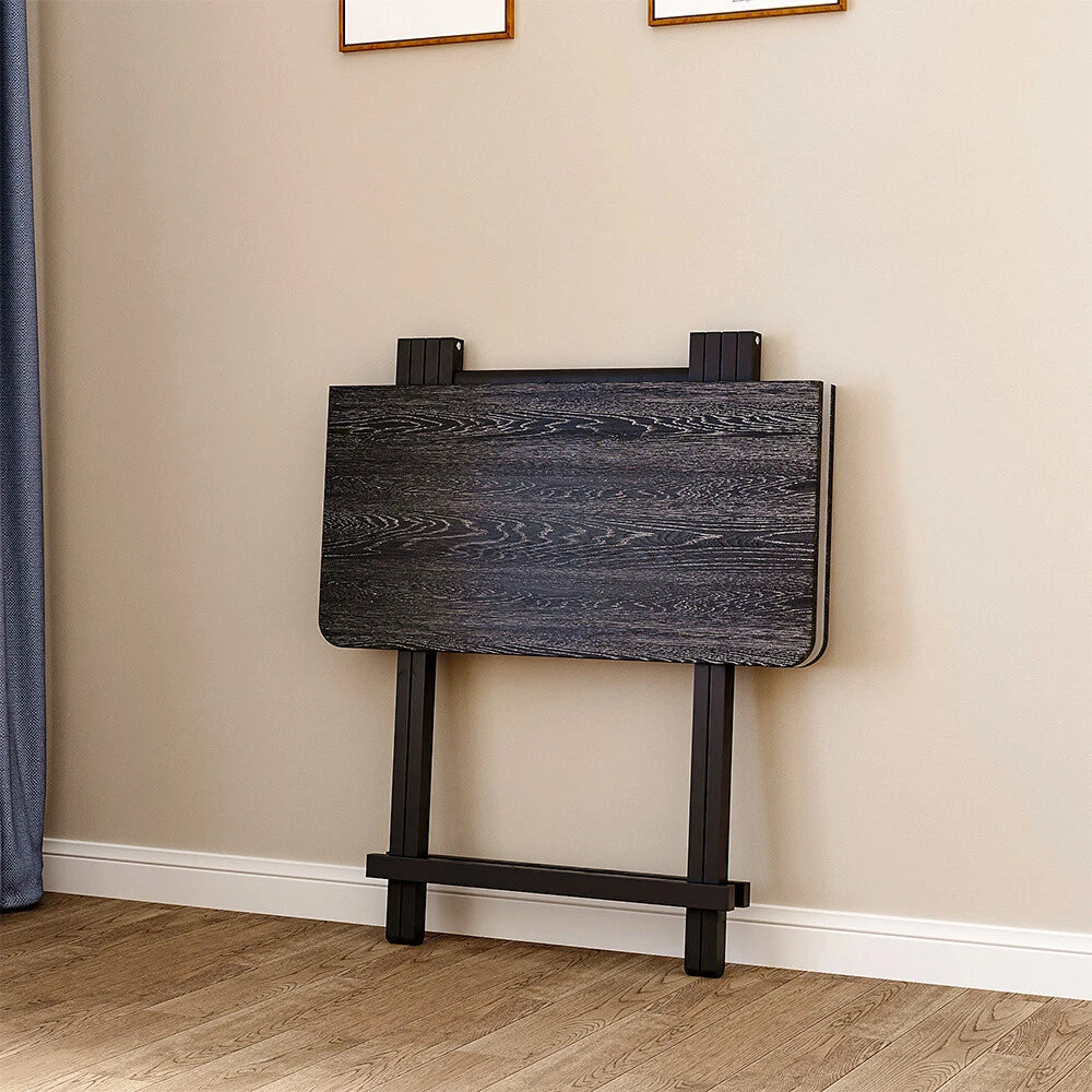 Folding Dining Table Wood Small Coffee Side Table Kitchen Home Office Furniture