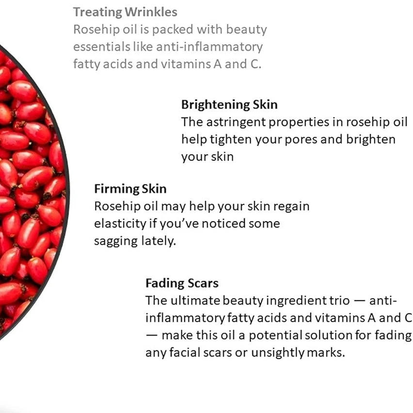 Miaflora 30ml Rosehip Oil 100% Organic Best Facial Oil