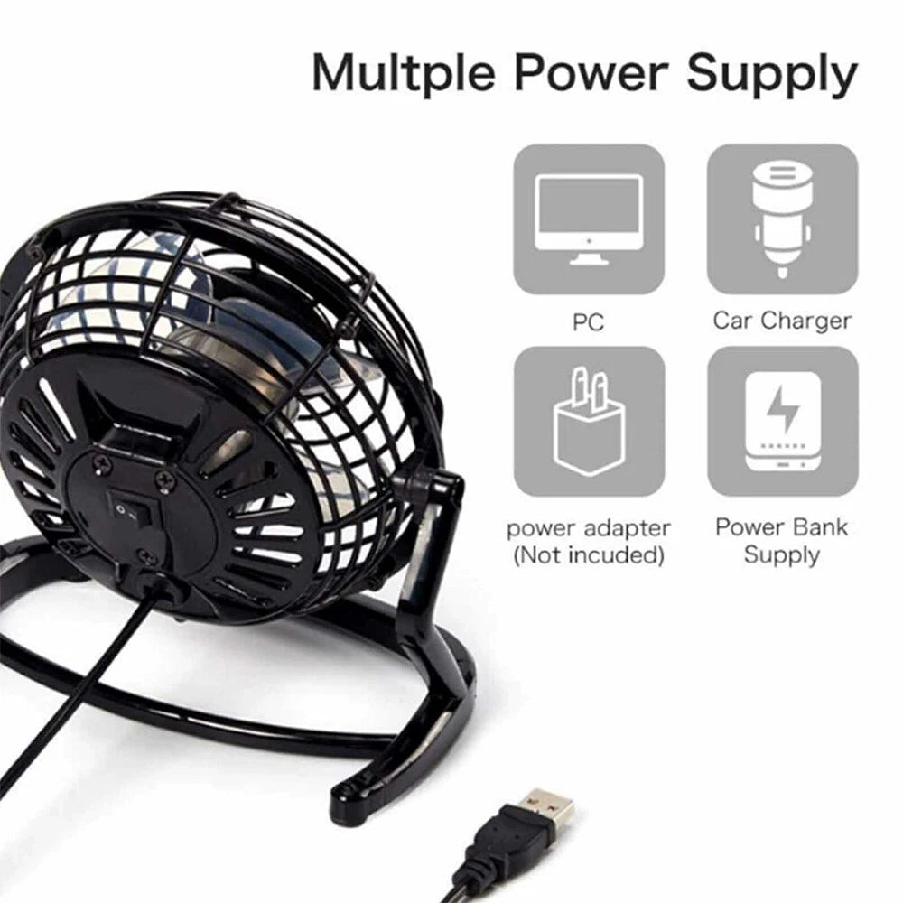 Neck Fan USB Portable Neck Fan Rechargeable Portable Cooler Neckband Bladeless~