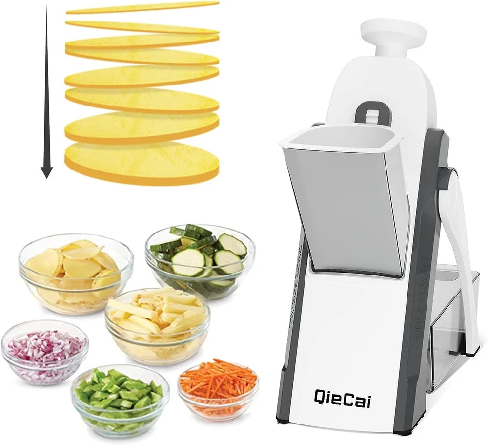 Vegetable Chopper Salad Fruit Mandolin Slicer Food Cutter Dicer Peeler Manual