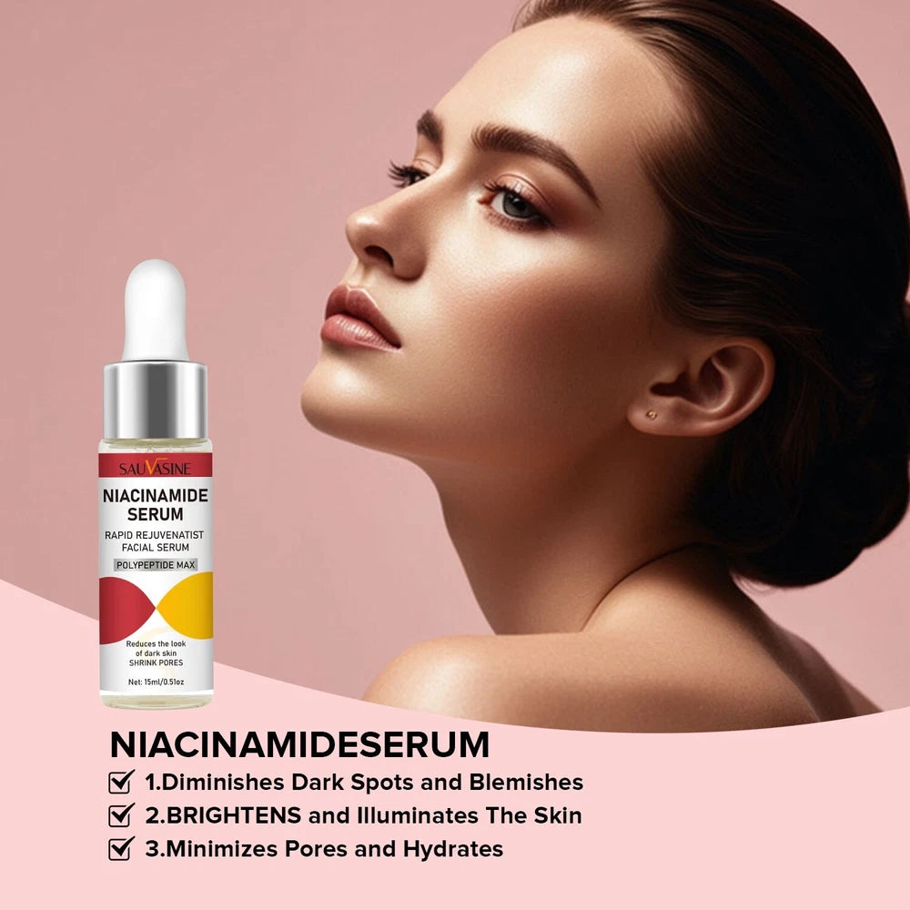 Brightening Serum Vitamin C + Niacinamide & Hydrating Hyaluronic Acid Anti Aging