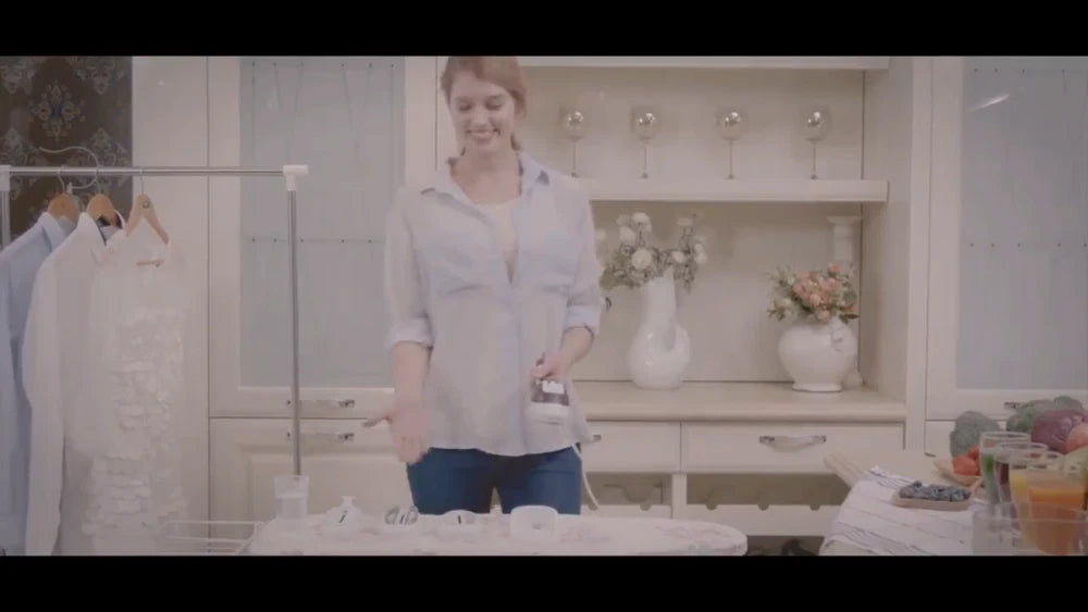 Fast Heat Hand Held Clothes Garment Steamer Iron Portable Travel Home Business