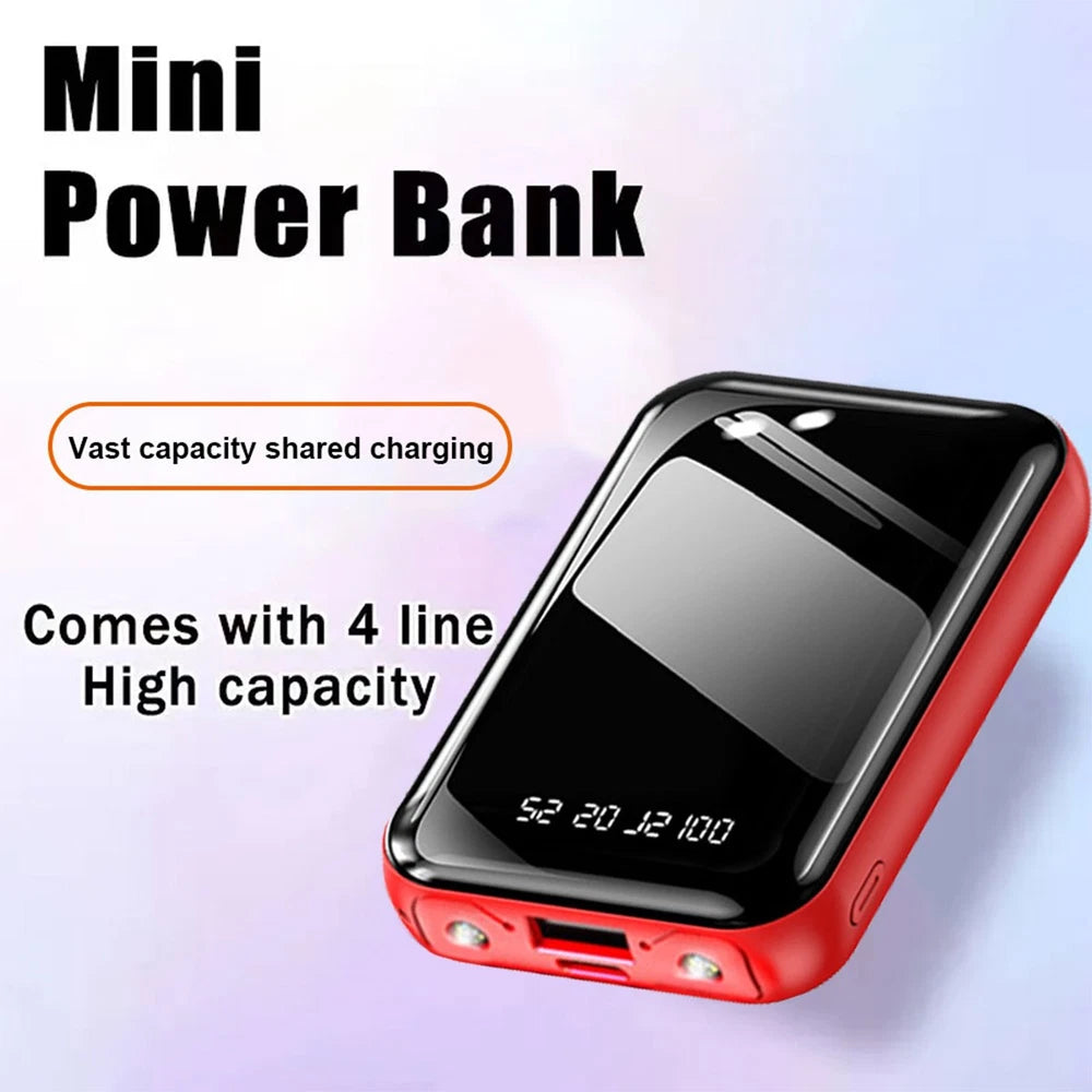 9000000mAh Power Bank Fast Charger Battery Pack Portable 4 USB for Mobile Phone.