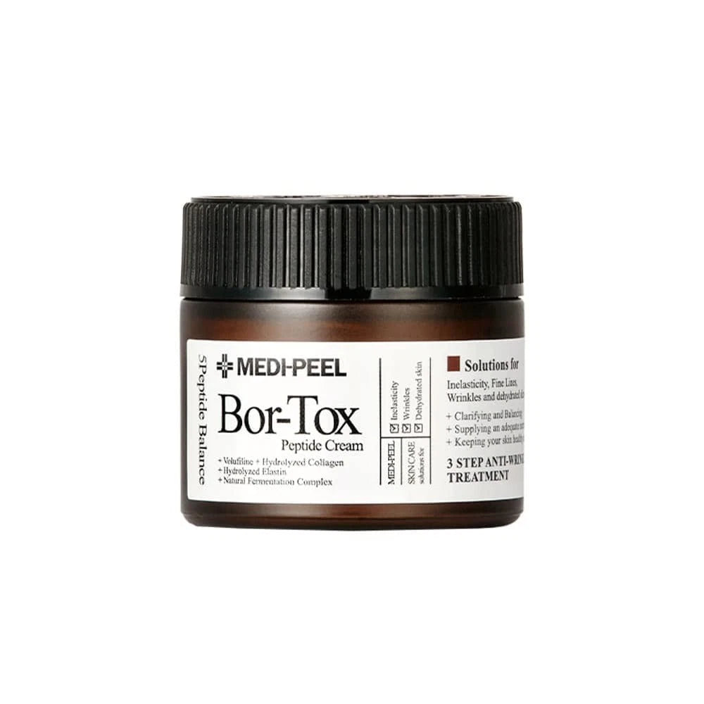 MEDI PEEL Bor Tox Peptide Cream 50g Anti Wrinkle Moisturizing Elastic K-Beauty