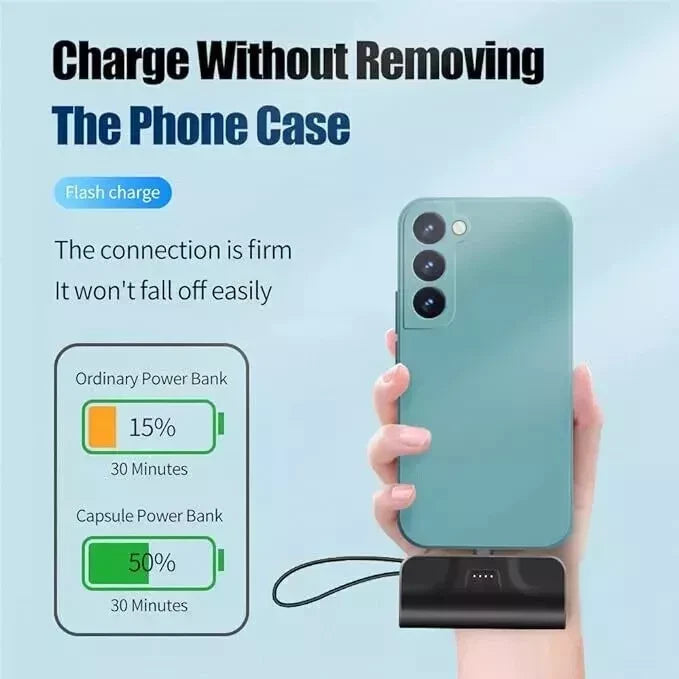 9000000mAh Mini Power Bank 20W Fast Charging Portable Charger For iPhone/Android