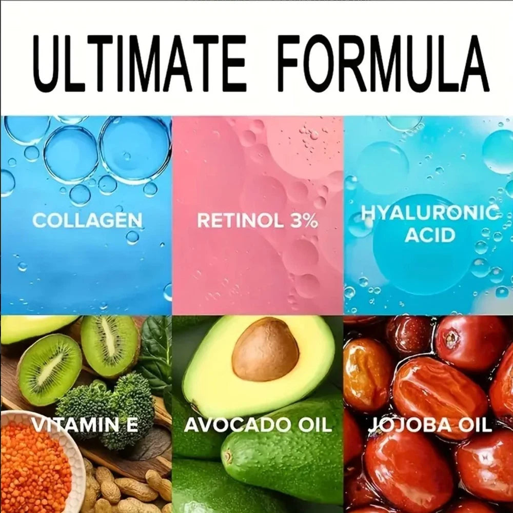 50 ml Retinol Collagen Face Anti-Aging  with Hyaluronic acid Lifting Day & Night