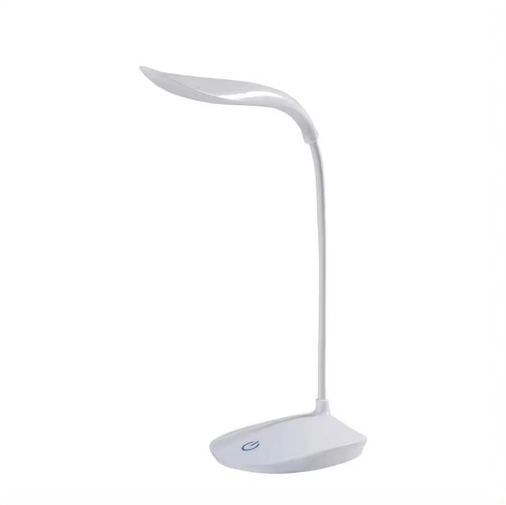 LED Flexible Touch Desk USB Rechargeable Light Bedside Reading Lamp Dimmable