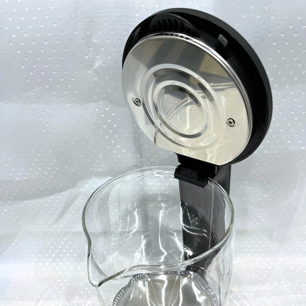 Maya Range Electric 1.8L Cordless Blue LED Glass Kettle 2200W Safe Auto Shut Off