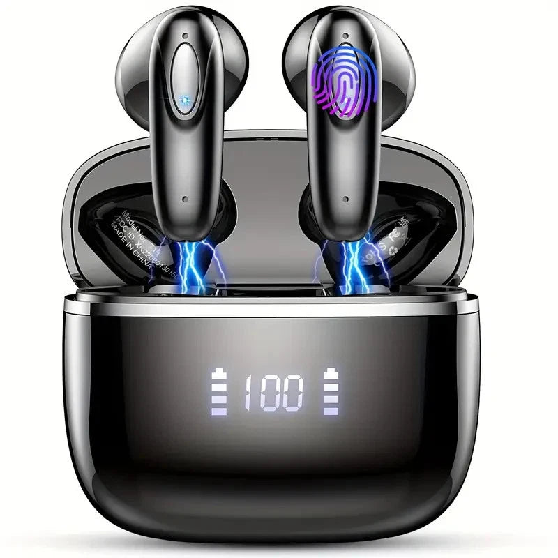 TWS Wireless Earbuds Bluetooth 5.3 Earphones For iPhone & Android