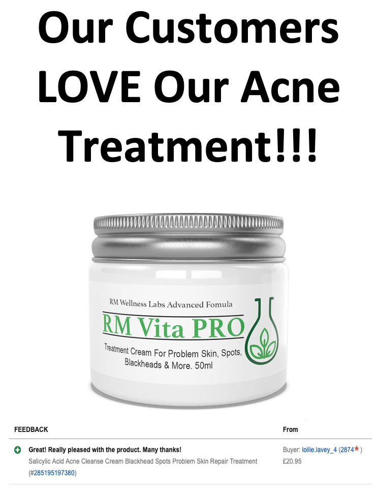 Fast Acting Spots & Acne Treatment Cream Cleanse Blackhead Facial Problem Skin