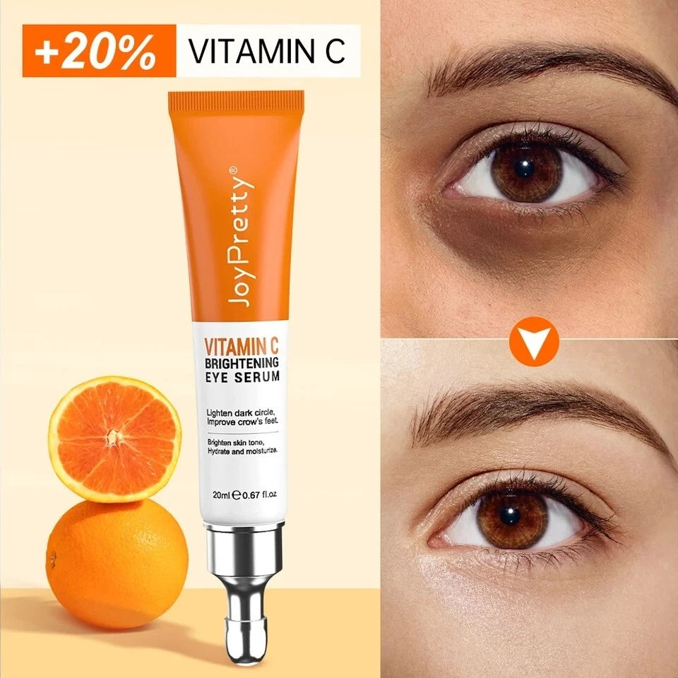 Vitamin C Serum Eye Cream Remove Bags Dark Circles Lift Brightening Anti Aging