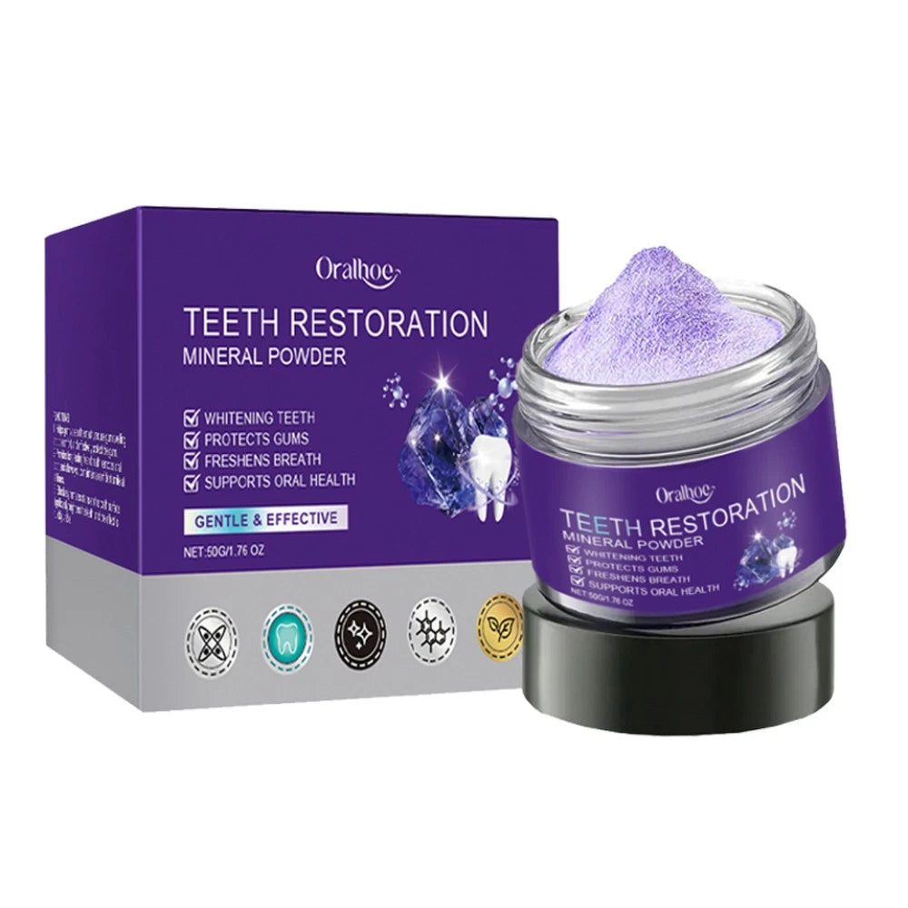 6-1X Teeth Restoration Mineral Powder, Effective in Strengthening Teeth and Gums