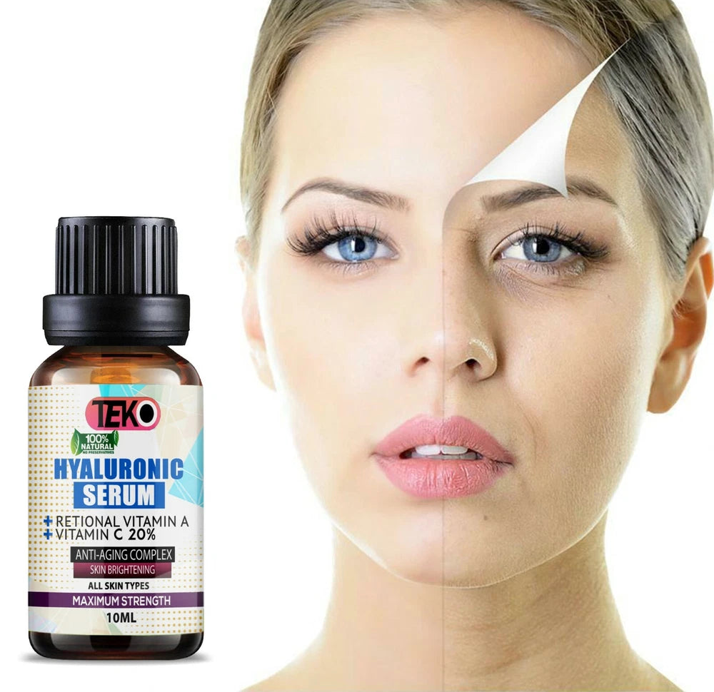 Vitamin C Serum 💜 Hyaluronic Acid Suitable for Anti Ageing Wrinkle Face Care ❤️