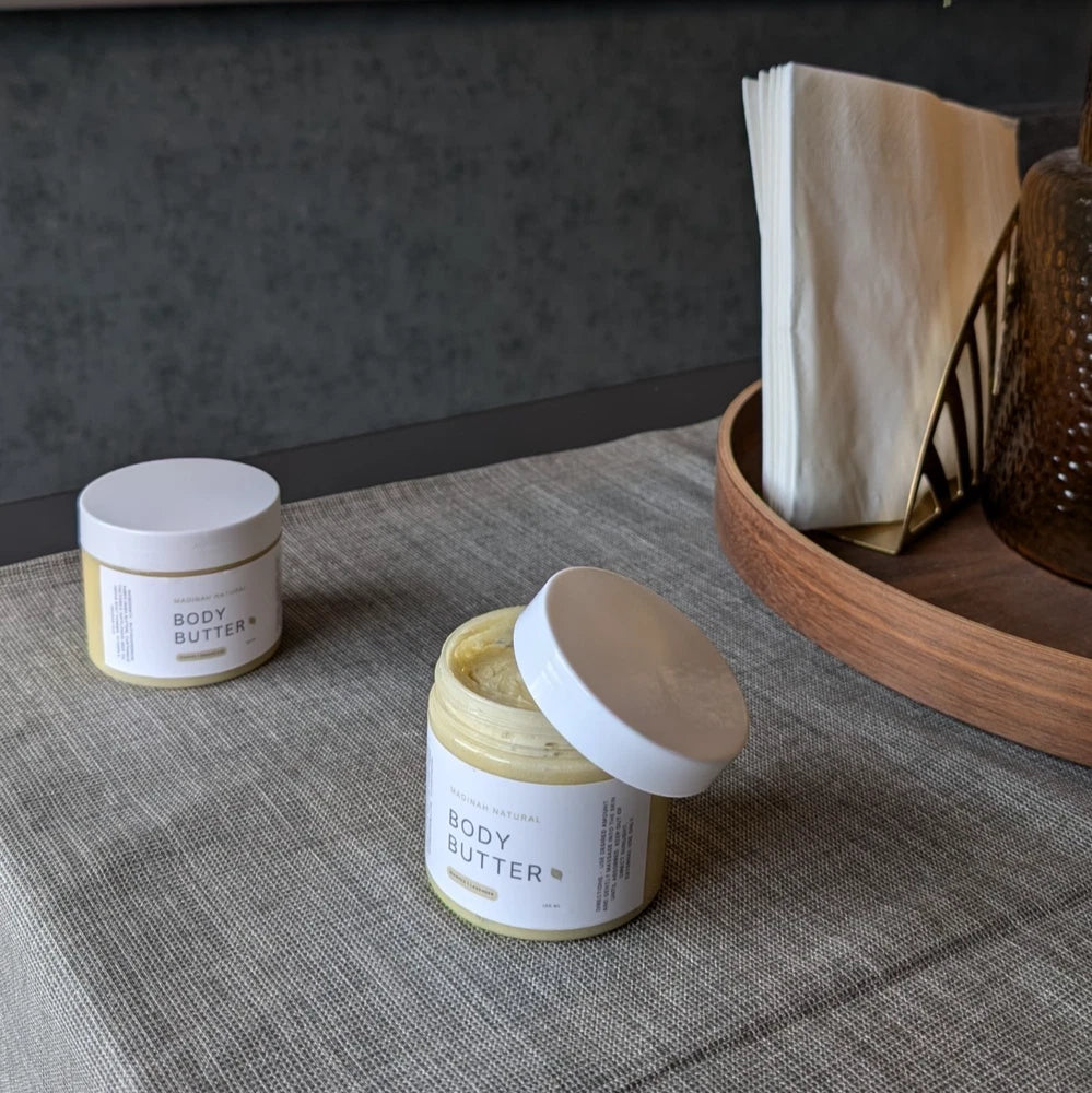 Handmade Whipped Shea Body Butter – Rose Scented 150ml, All-Natural Moisturiser