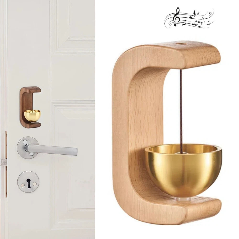 Magnetic Entrance Hanging Doorbell Door Opening Entry Chime Doorbell C Shape
