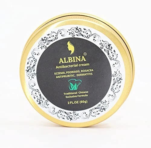 2x ALBINA Psoriasis Eczema Rosacea Dermatitis Cream, Treatment Gel 60g- UK