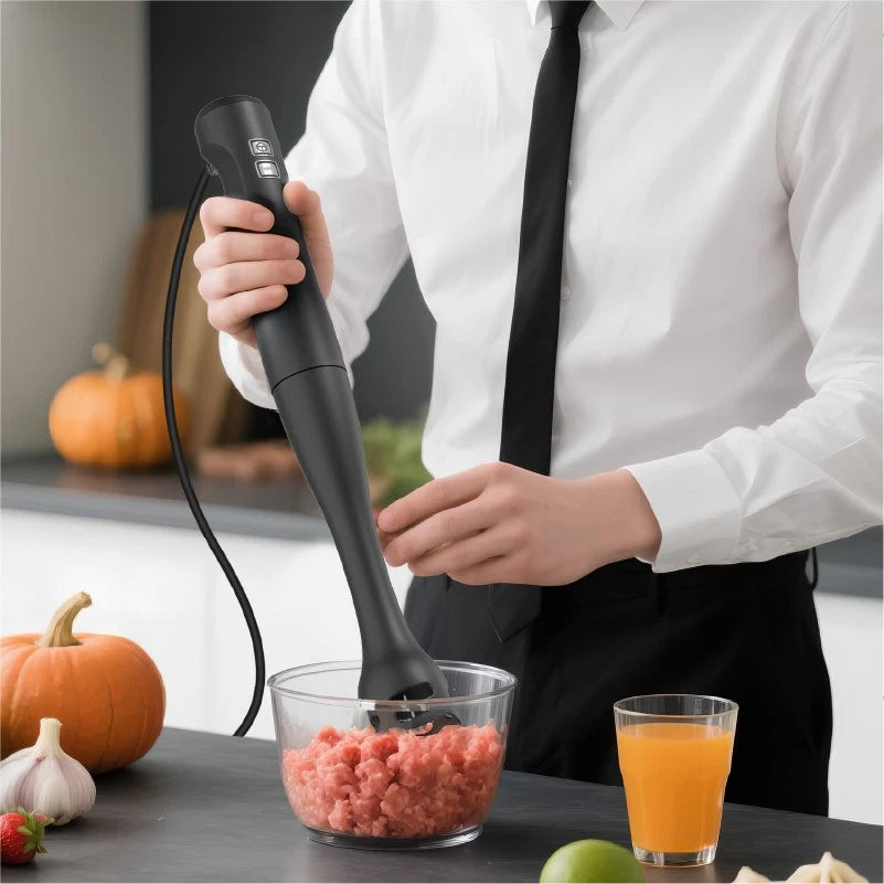2Speed Handheld Stick Blender Whisk Curry Puree Mixer Food Processor Fresh juice