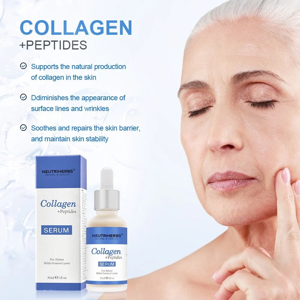 ADVANCED COLLAGEN PEPTIDE SERUM FOR SKIN BOOSTER, ANTI AGING AND FIRMING 30ML