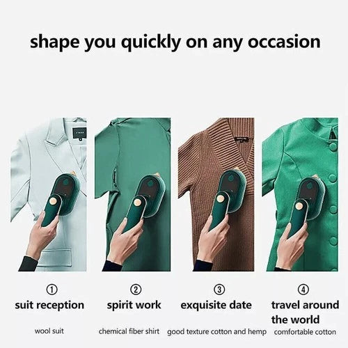 Professional Micro Steam Iron Travel Handheld Mini Iron Garment Steamer Portable