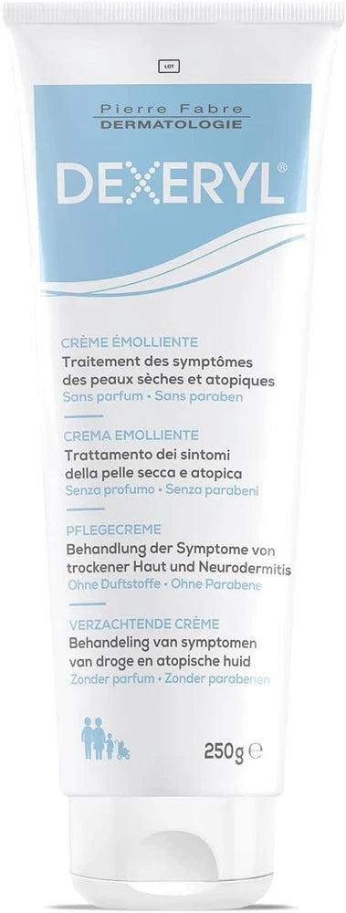 Dexeryl Emollient Cream 250g Relief Symptom of Atopic Dermatitis Dry Atopic Skin