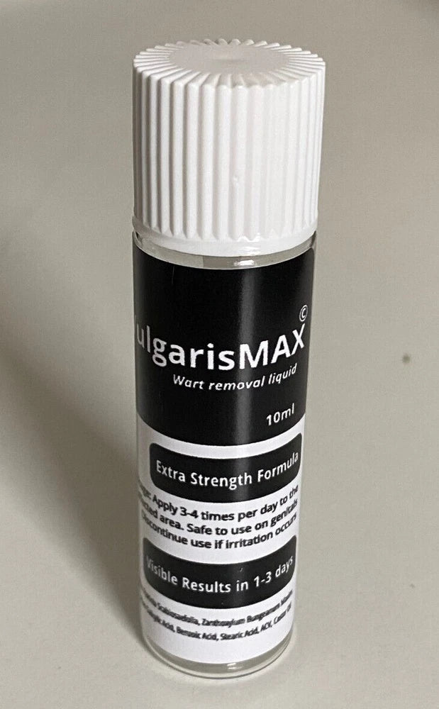 Vulgaris MAX Genital Wart Remover Treatment - Guaranteed Removal or Money Back
