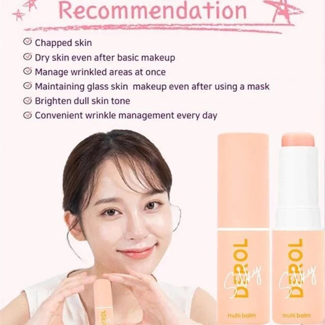 Collagen Wrinkle Bounce Multi-Moisture Balm Stick Hydrating Moisturizing Face UK