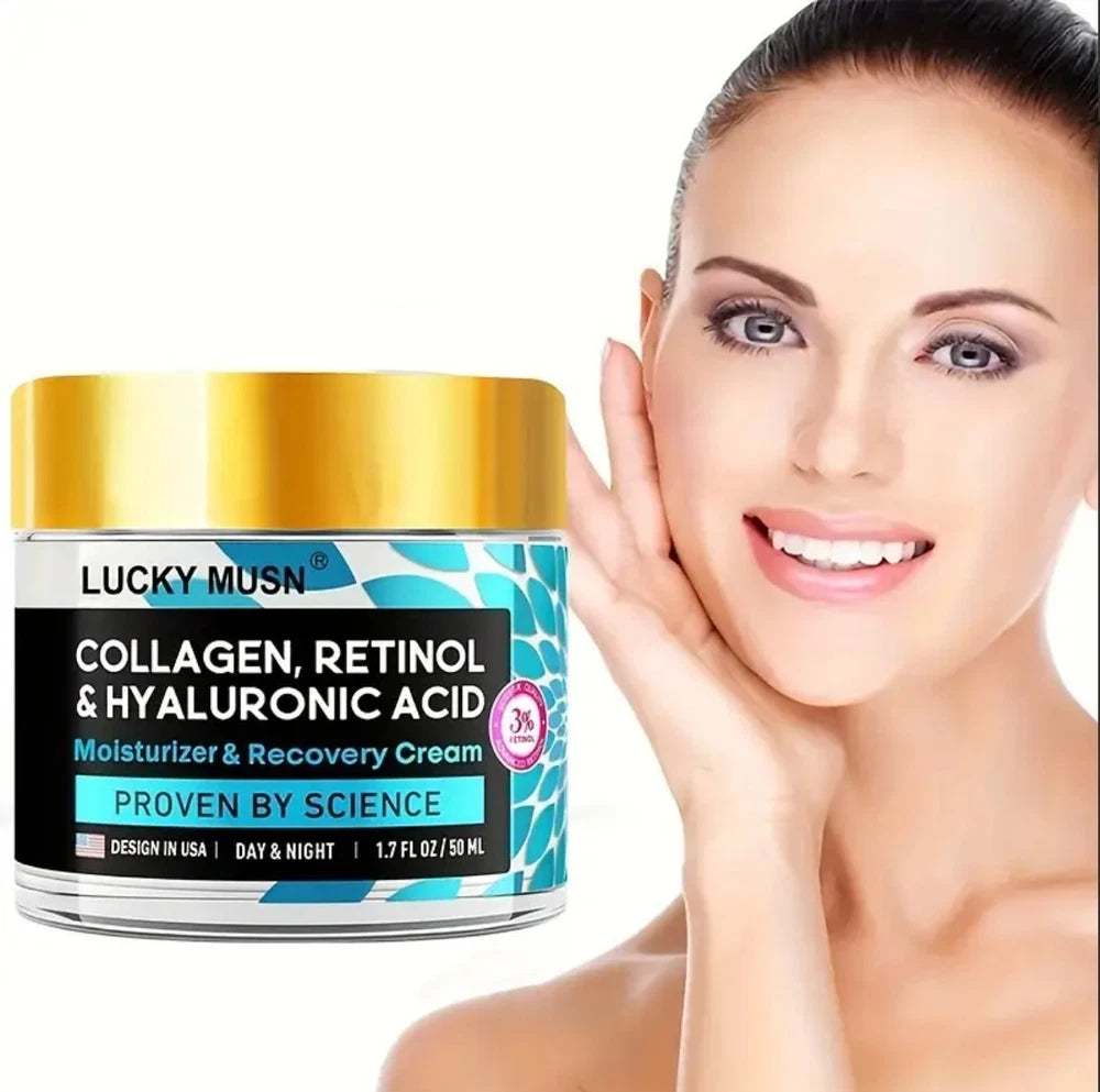 50 ml Retinol Collagen Face Anti-Aging  with Hyaluronic acid Lifting Day & Night