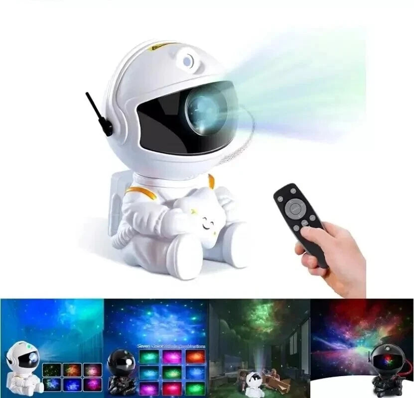 Astronaut Galaxy Projector Starry Star Sky Night Light Nebula Remote Projection