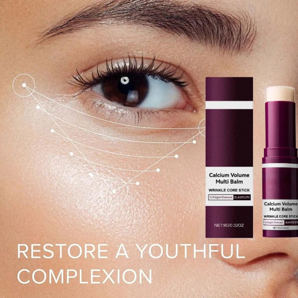 1~5PCS Calcium Volume Multi Balm Wrinkle Core Stick Firming Eye Cream Stic k