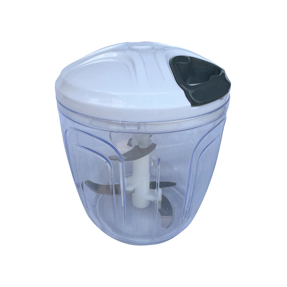 Vegetable Chopper Manual Pull Rope Vegetable Cutter Food Hand Held Dicer Slicer