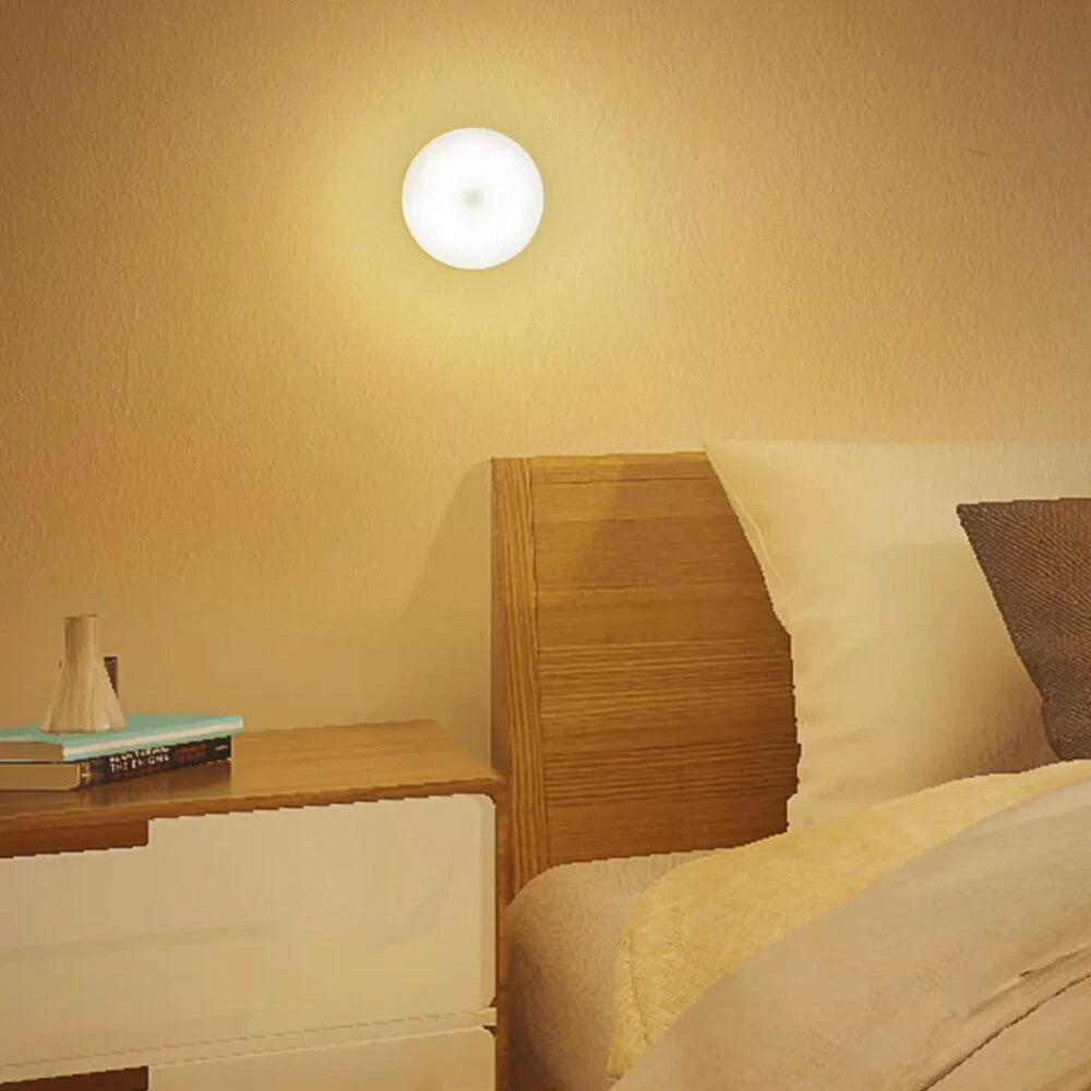 360° Motion Sensor Security LED Light USB Rechargeable Garden Outdoor Night Lamp