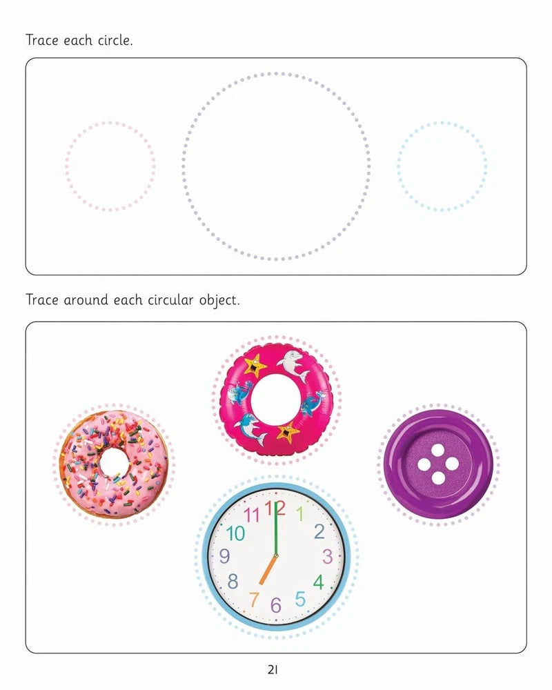 Handwriting Workbook – Pen Control Ages 4 5 Reception Books Early Learning Book